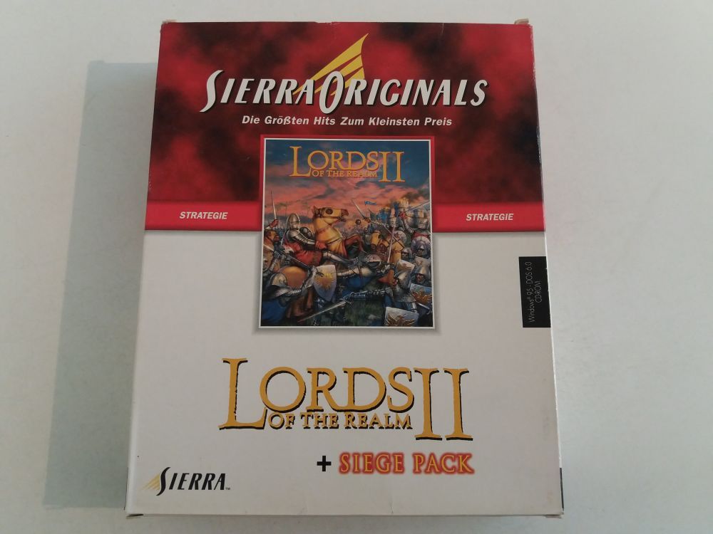 Pc Lords Of The Realm Ii Siege Pack 19 99 Retrogamecollectorheaven Deutsche Version Pc Lords Of The Realm Ii Siege Pack 19 99 Retrogamecollectorheaven Deutsche Version