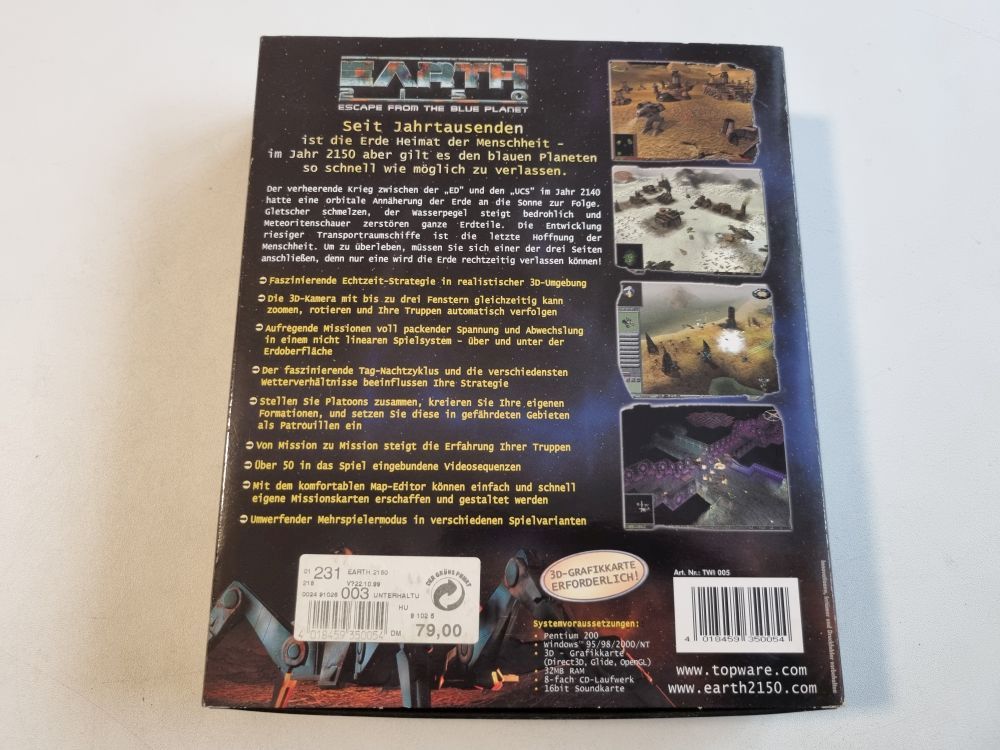 Earth 2150 - Escape from the blue planet - Jogo para PC BGamer