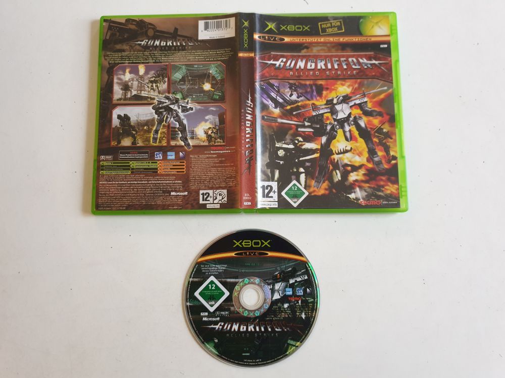 Xbox Gungriffon Allied Strike 14 99 Retrogamecollectorheaven English Version
