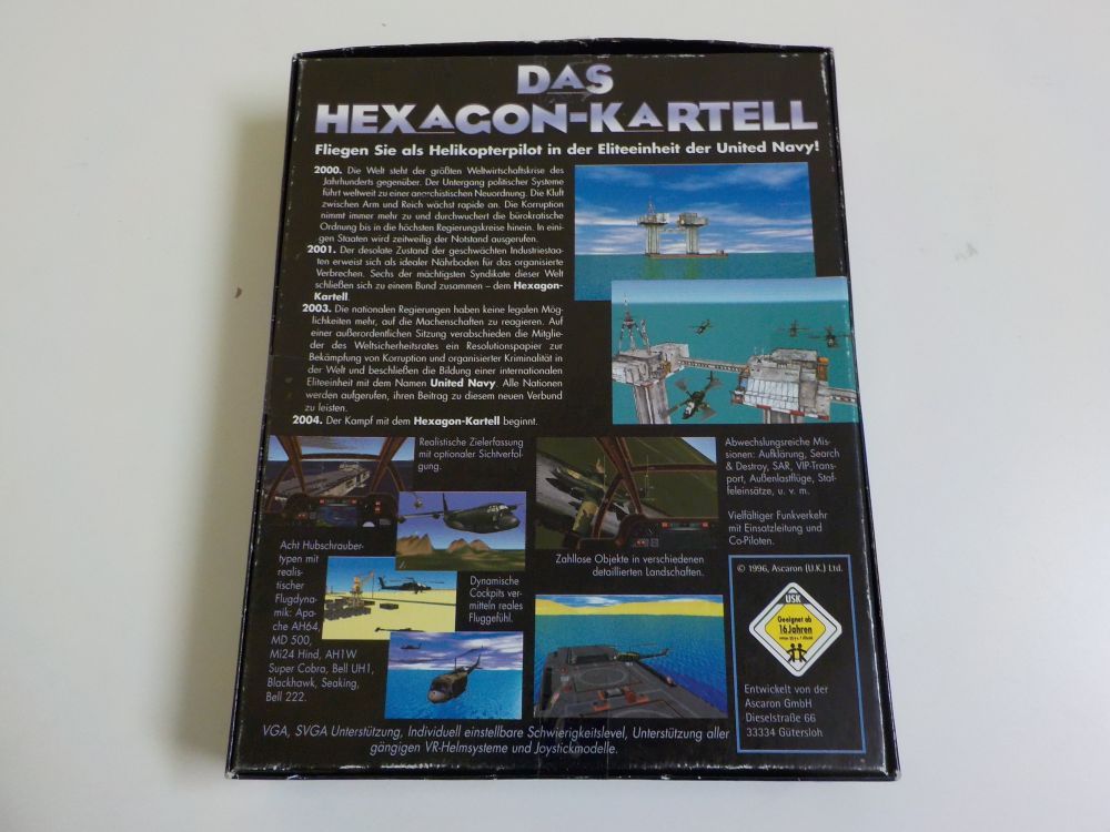 PC Das Hexagon-Kartell - zum Schließen ins Bild klicken