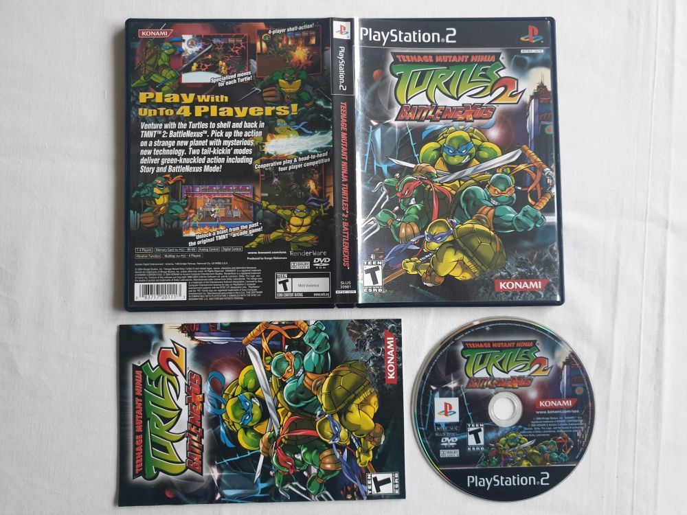 PS2 Teenage Mutant Ninja Turtles 2 - Battle Nexus - Click Image to Close