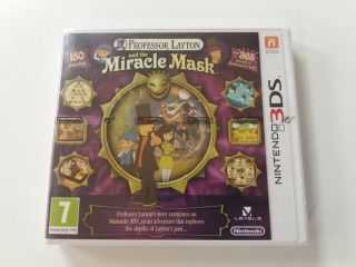 3DS Professor Layton and the Miracle Mask UKV