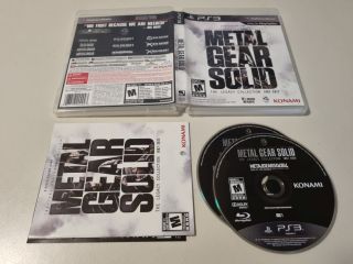 PS3 Metal Gear Solid - The Legacy Collection