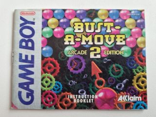 GB Bust-A-Move 2 - Arcade Edition EUR Manual