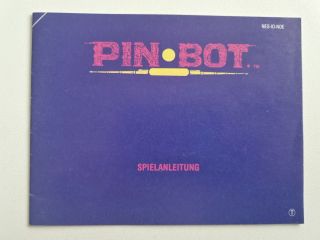 NES Pin Bot NOE Manual