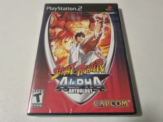 PS2 Street Fighter Alpha Anthology