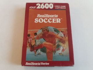 Atari 2600 Football Realsports Soccer