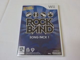 Wii Rock Band Song Pack 1 UKV