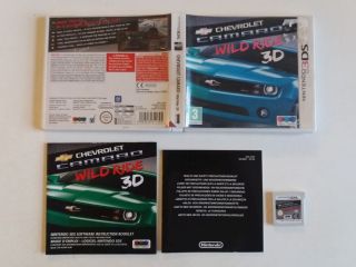 3DS Chevrolet Camaro - Wild Ride 3D EUR