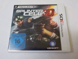 3DS Splinter Cell 3D GER