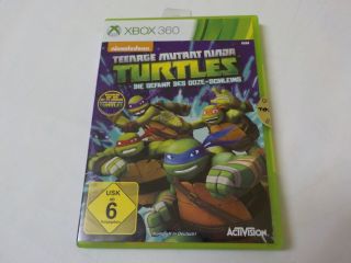 Xbox 360 Teenage Mutant Ninja Turtles Gefahr des Ooze Schleims