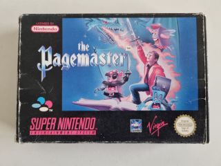 SNES The Pagemaster EUR