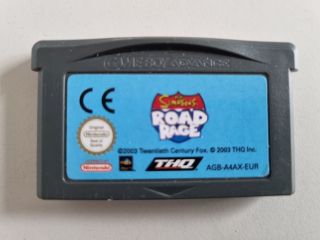 GBA The Simpsons - Road Rage EUR