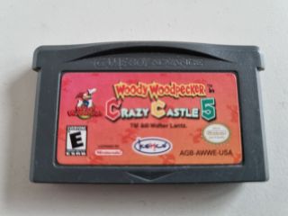 GBA Woody Woodpecker - Crazy Castle 5 USA