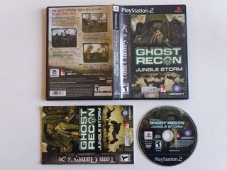 PS2 Tom Clancy's Ghost Recon Jungle Storm