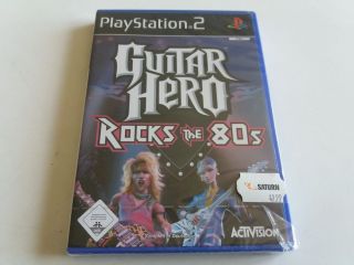 PS2 Guitar Hero - Rocks the 80s