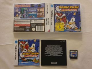 DS Sonic Rush Adventure EUR