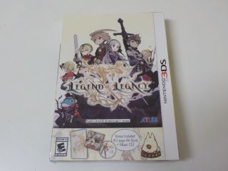 3DS The Legend of Legacy Launch Edition
