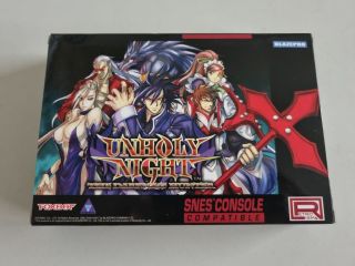 SNES Unholy Knight The Darkness Hunter