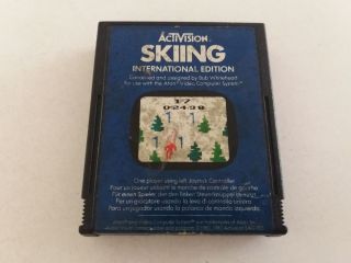 Atari 2600 Skiing International Edition
