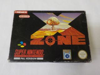 SNES X-Zone SCN