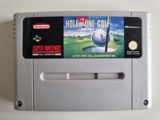 SNES Hole in One Golf FRG