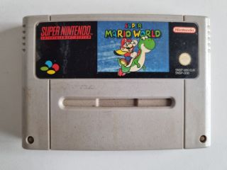 SNES Super Mario World EUR