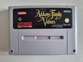 SNES Addams Family Values NOE