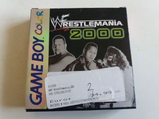 GBC WWF Wrestlemania 2000 EUR