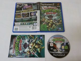 PS2 Teenage Mutant Ninja Turtles Smash-Up