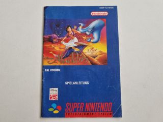 SNES Aladdin NNOE Manual