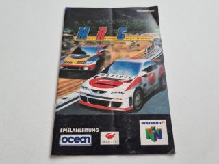 N64 MRC Multi Racing Championship NOE Manual