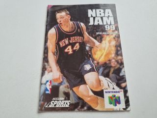 N64 NBA Jam 99 NOE Manual