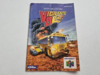 N64 Vigilante 8 NOE Manual