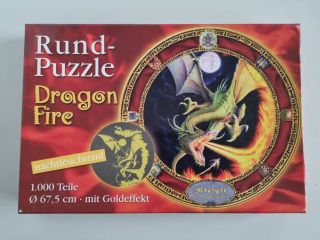 Rundpuzzle - Dragon Fire