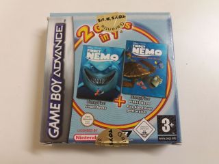 GBA 2 Games in 1 Findet Nemo + Das Abenteuer geht weiter NOE