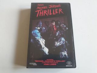 VHS Making Michael Jackson's Thriller