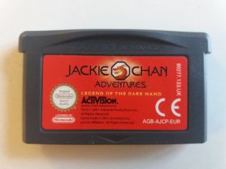 GBA Jackie Chan Adventures EUR