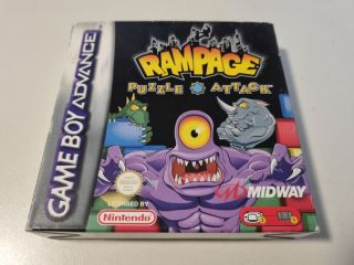 GBA Rampage - Puzzle Attack EUR