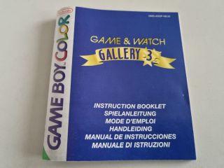 GBC Game & Watch Gallery 3 NEU6