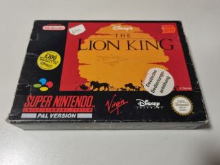 SNES The Lion King UKV