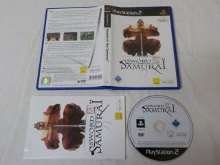 PS2 Sword of the Samurai