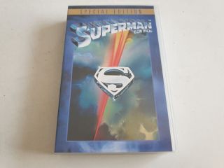VHS Superman - Der Film - Special Edition
