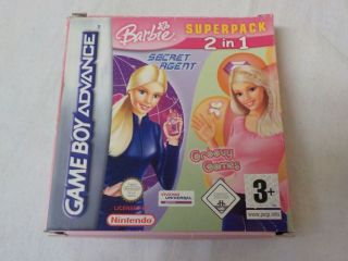GBA Barbie Superpack Secret Agent & Groovy Games EUR