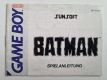 GB Batman - The Video Game NOE Manual