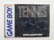 GB Tennis NOE Manual
