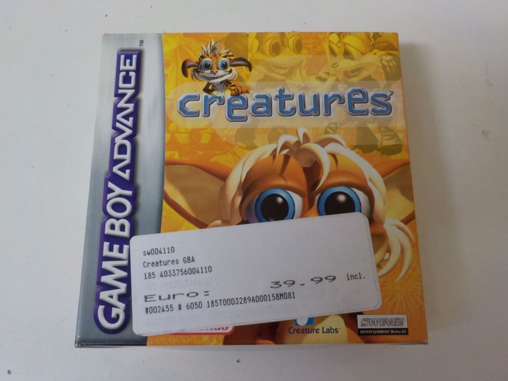 GBA Creatures EUR - zum Schließen ins Bild klicken