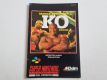 SNES George Foreman's KO Boxing NOE Manual
