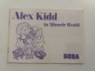 MS Alex Kidd in Miracle World Manual MS Alex Kidd in Miracle World Manual