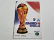 N64 Frankreich 98 - Die Fussball-WM NOE Manual